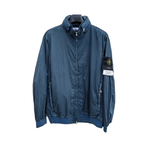 Stone Island Logo Patch Zipped Jacket