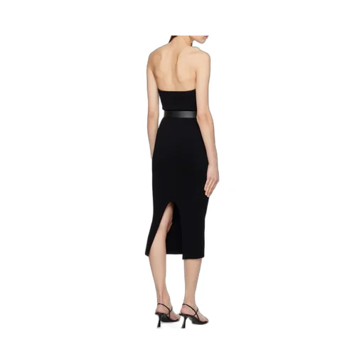 Khaite Off-Shoulder Knitted Dress