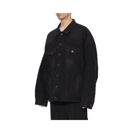 Oversized-Fit Denim Jacket