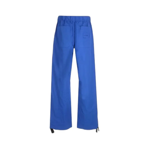 Versace Logo-Embroidered Straight-Leg Drawstring Trousers