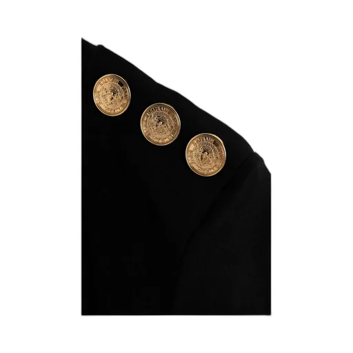 Balmain Logo Printed Crewneck T-Shirt