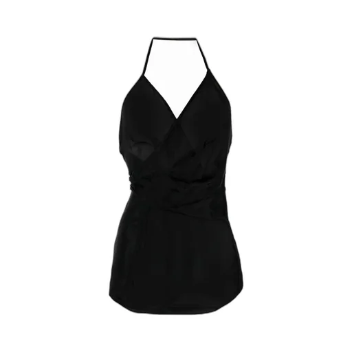 Laura Wraparound Halterneck Top
