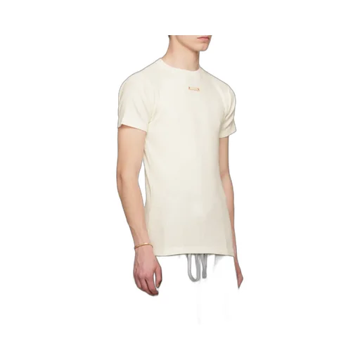 Maison Margiela Logo Patch Knitted T-Shirt