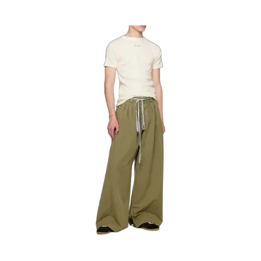 Maison Margiela Logo Patch Knitted T-Shirt