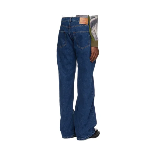 Wire Wide-Leg Cotton Jeans