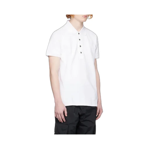 Balmain Monogram Straight Hem Polo Shirt