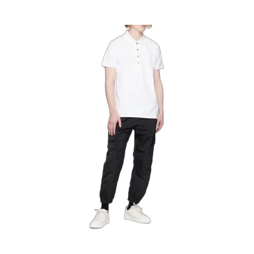 Balmain Monogram Straight Hem Polo Shirt