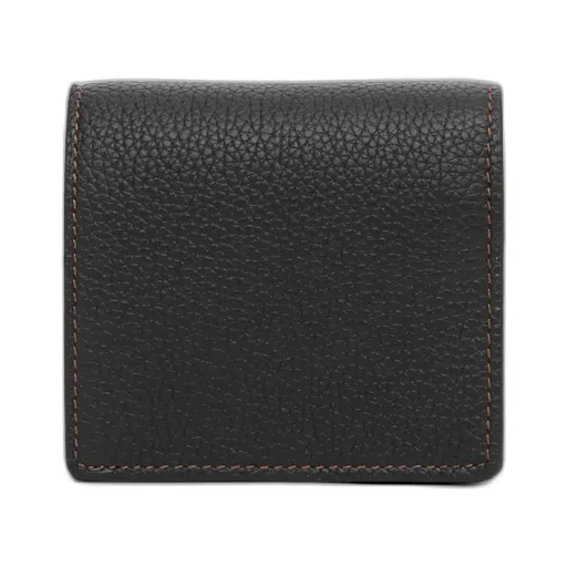 Burberry Logo Plaque Bi-Fold Wallet