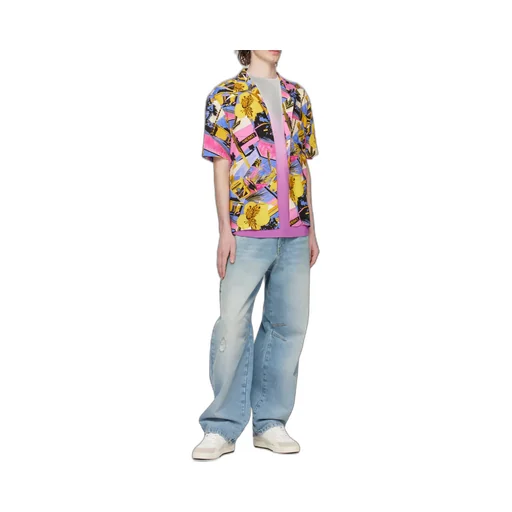 Palm Angels Two-Tone Crewneck T-Shirt