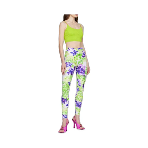 Medusa-Motif Knitted Top