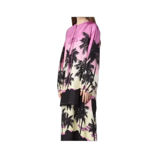Palm Angels Allover Graphic Printed Top