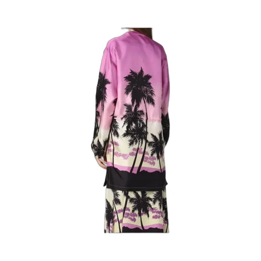 Palm Angels Allover Graphic Printed Top