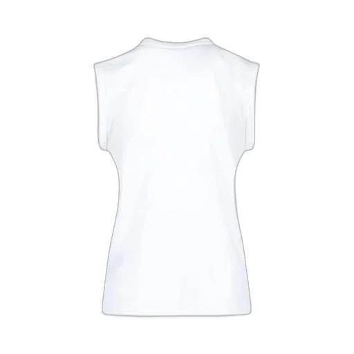 Balmain Logo Printed Sleeveless Top