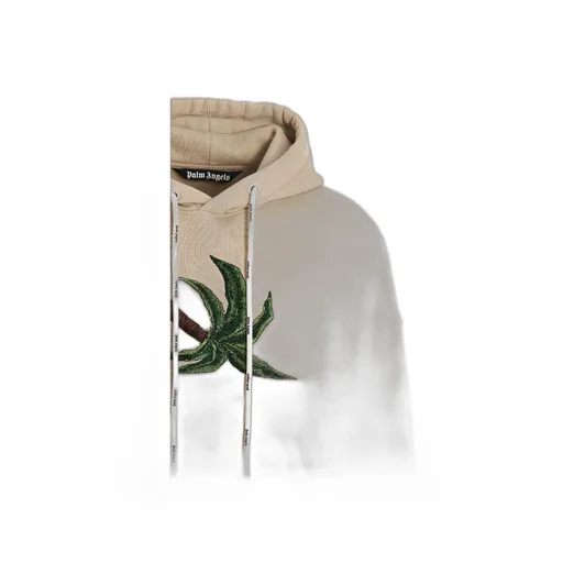 Palm Angels Palm Embroidered Drawstring Hoodie