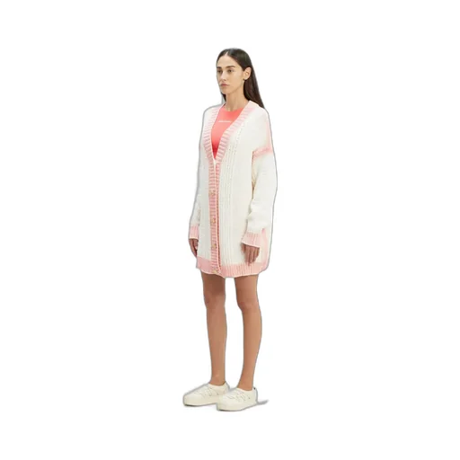 Palm Angels Spray Paint-Effect Knitted Cardigan