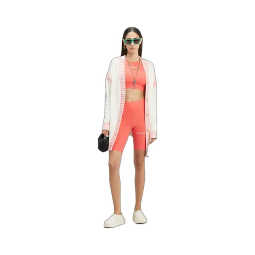 Palm Angels Spray Paint-Effect Knitted Cardigan