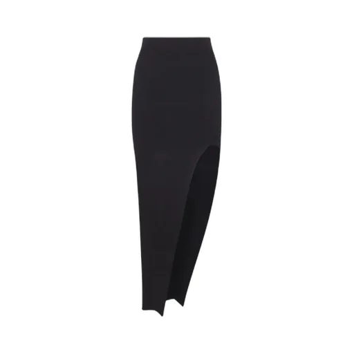 Rick Owens Slit-Detailed Midi Skirt