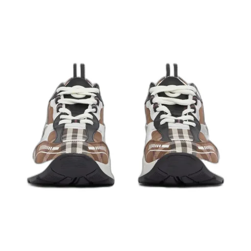 Vintage Check Lace-Up Sneakers