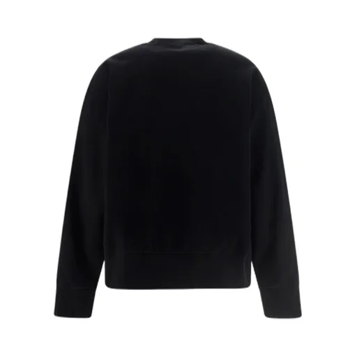 Palm Angels Logo-Printed Crewneck Sweatshirt