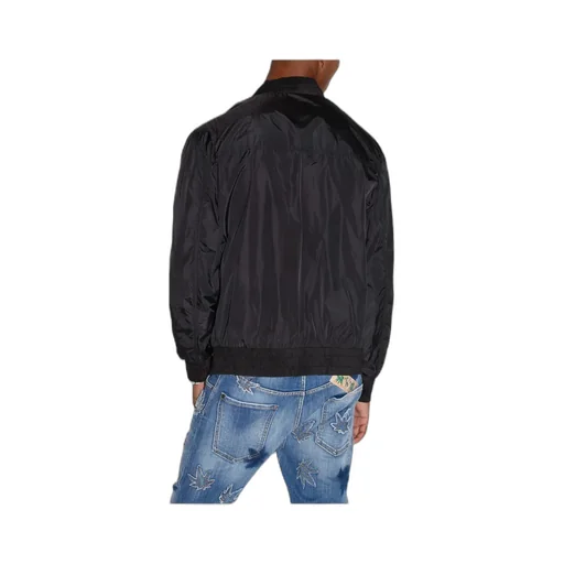 Dsquared2 Logo-Printed Zipped Jacket