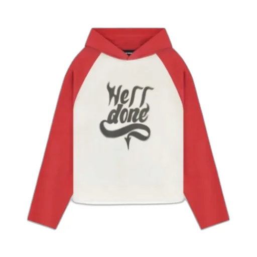 Letter Printed Long-Sleeved Hooded Sweater