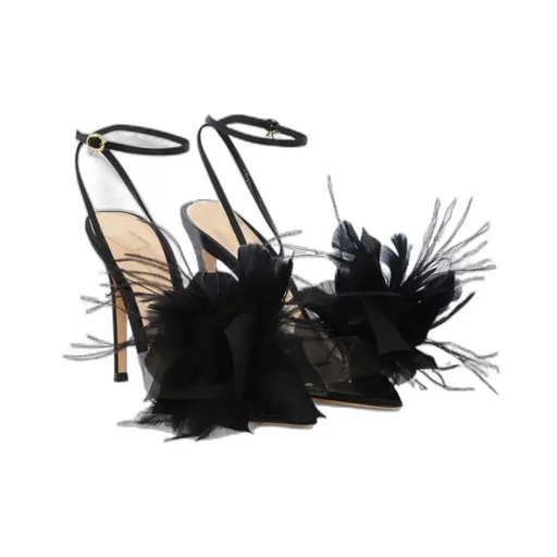 Gianvito Rossi Embellished Detail Heeled Sandals