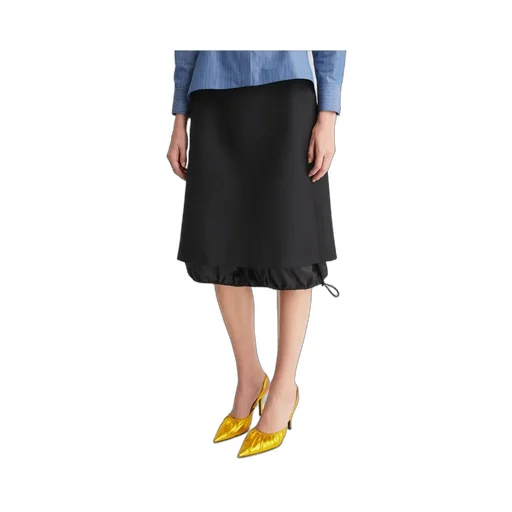 Tory Burch Ruffle Midi Skirt