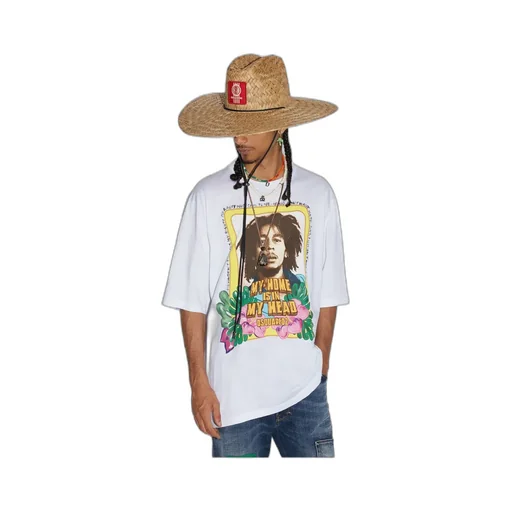 Dsquared2 Graphic-Printed Crewneck T-Shirt