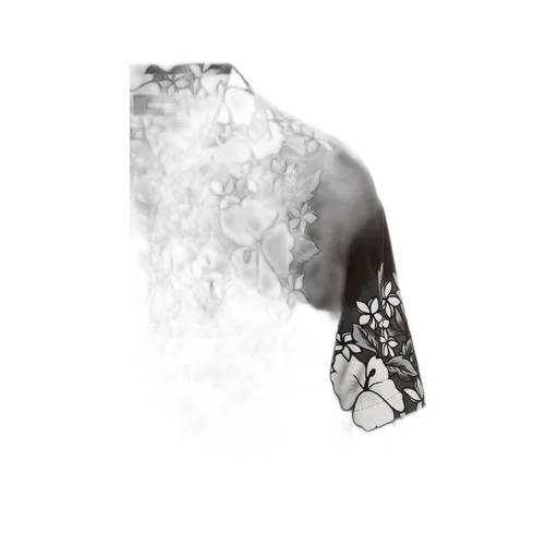 Dsquared2 Floral-Print Long-Sleeved Shirt