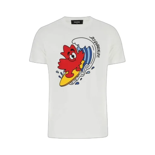 Dsquared2 Graphic-Printed Crewneck T-Shirt