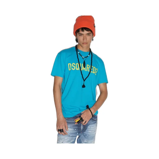 Dsquared2 Logo Printed Crewneck T-Shirt
