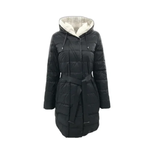 Double-Sided Hooded Down Jacket