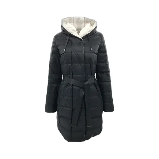 Double-Sided Hooded Down Jacket