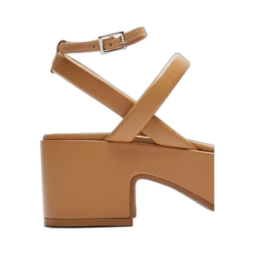 Logo High-Heeled Sandals