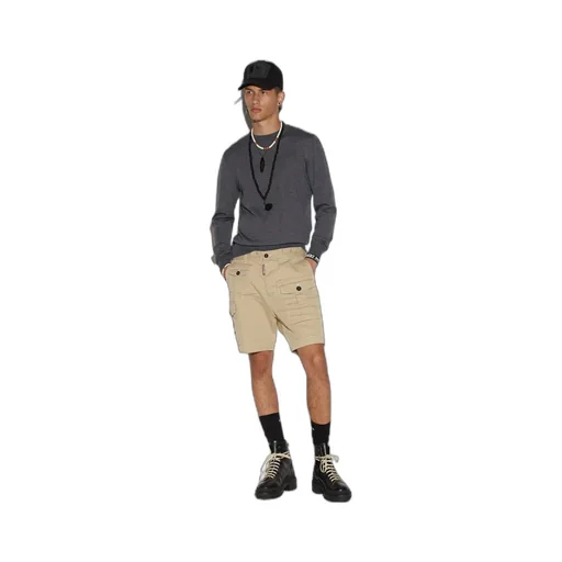 Dsquared2 Logo Patch Cargo Shorts