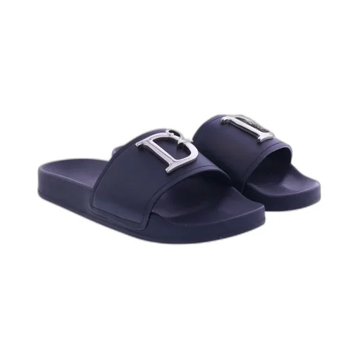 Dsquared2 Logo Plaque Slip-On Slides