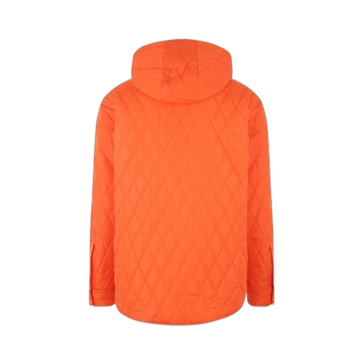 Logo-Patch Quilted Jacket