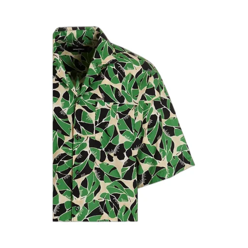 Dsquared2 All-Over Printed Short-Sleeved Shirt