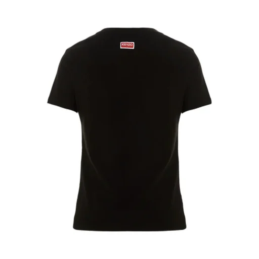Kenzo Tiger Motif Embroidered Crewneck T-Shirt