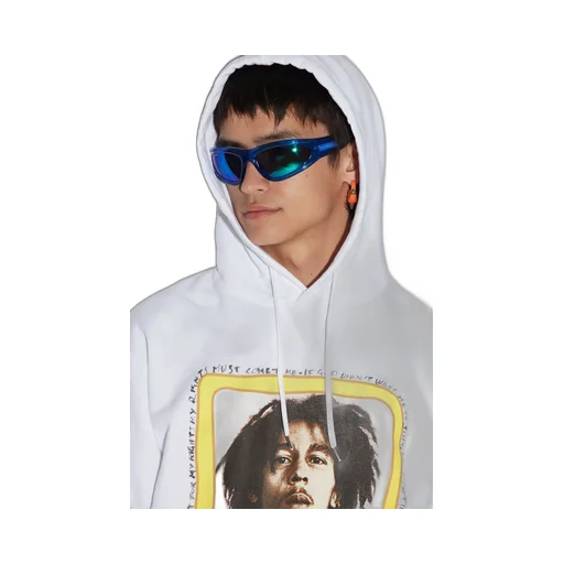 Dsquared2 Graphic Printed Drawstring Hoodie
