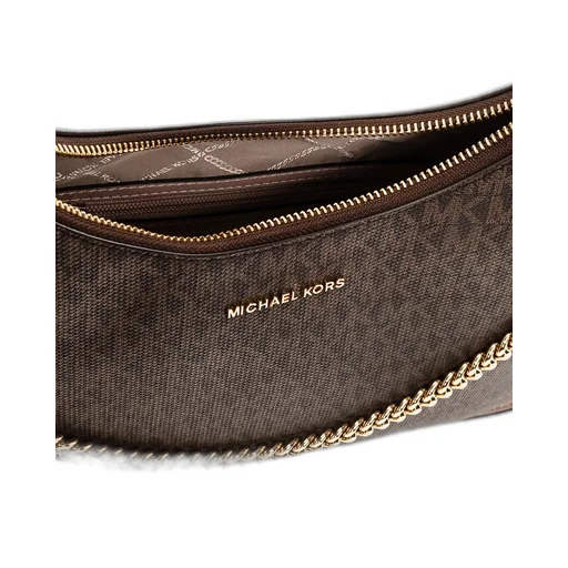 Monogram-Pattern Satchel Bag