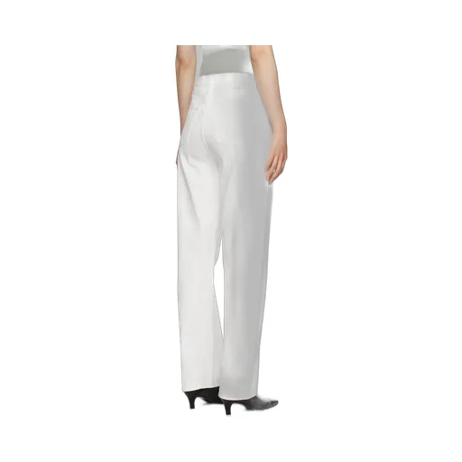 Totme High-Waisted Straight Leg Jeans