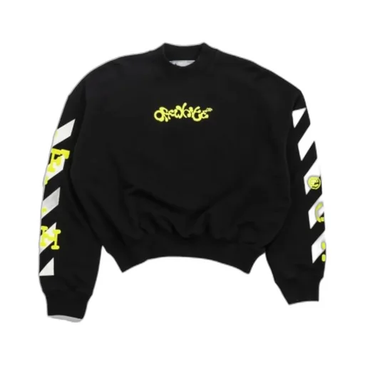 Opposite Arrow Cotton Sweatshirt