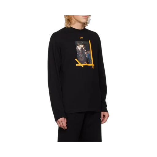 Painting-Print Long-Sleeve T-Shirt