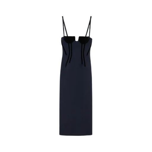 Sportmax Anemone Straight Hem Sleeveless Dress