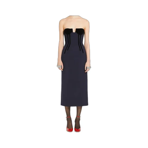 Sportmax Anemone Straight Hem Sleeveless Dress