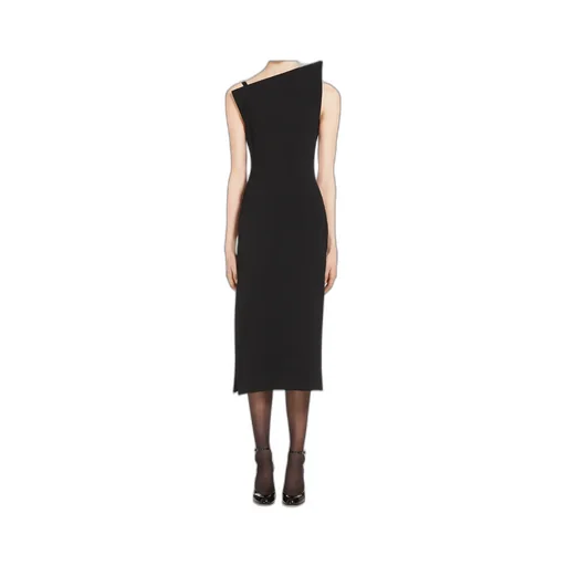 Asymmetrical Wool Dress