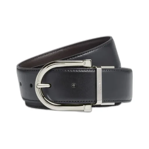 Zegna Staffa Buckle Belt