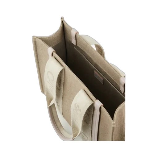 Logo-Tape Detail Tote Bag