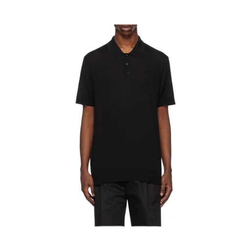 Golden Goose Deluxe Brand Logo Patch Polo Shirt